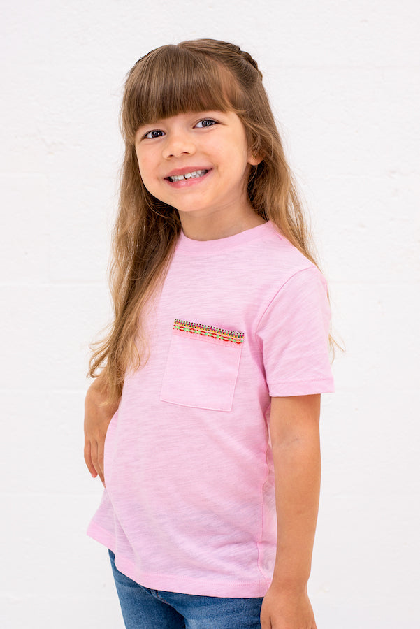 Kids Pima Pocket T-Shirt