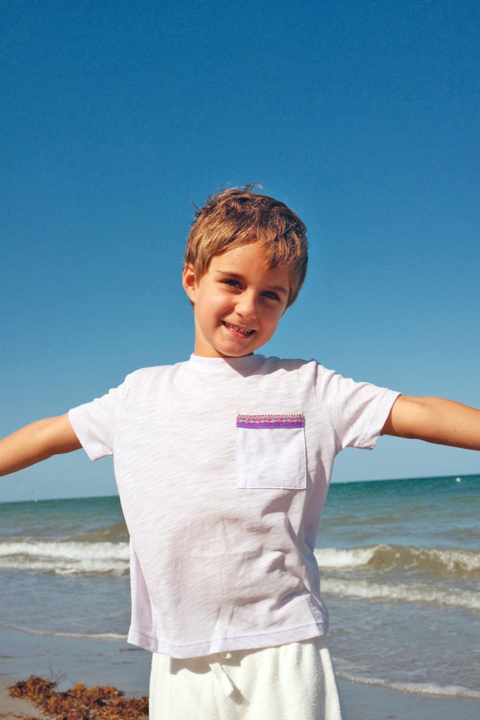 Kids Pima Pocket T-Shirt