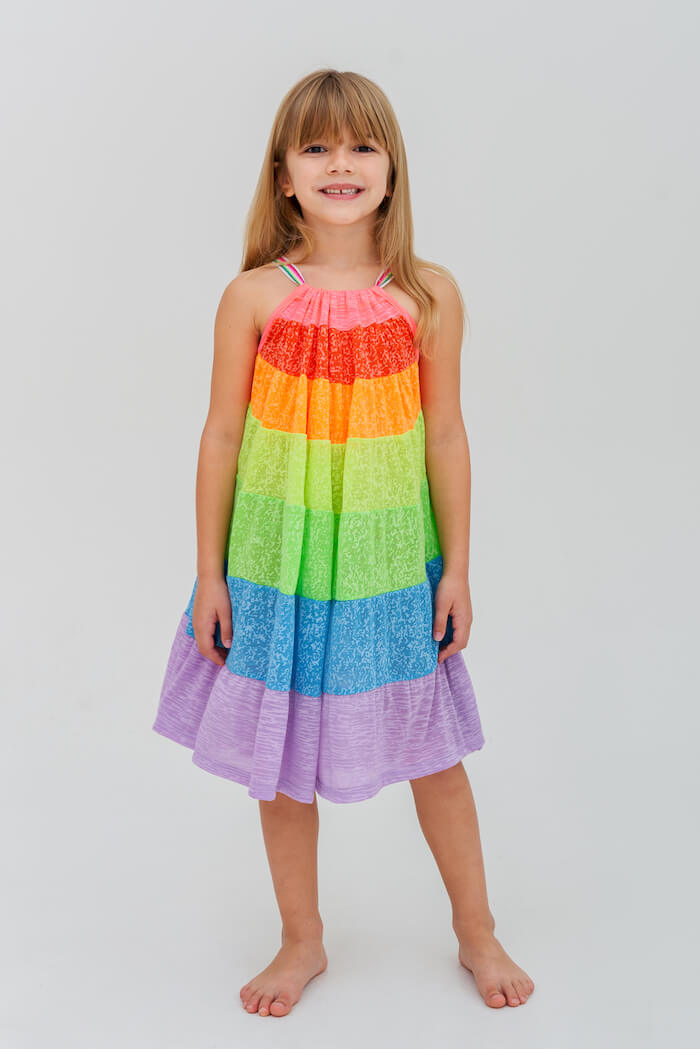 Kids Popsicle Halter Dress