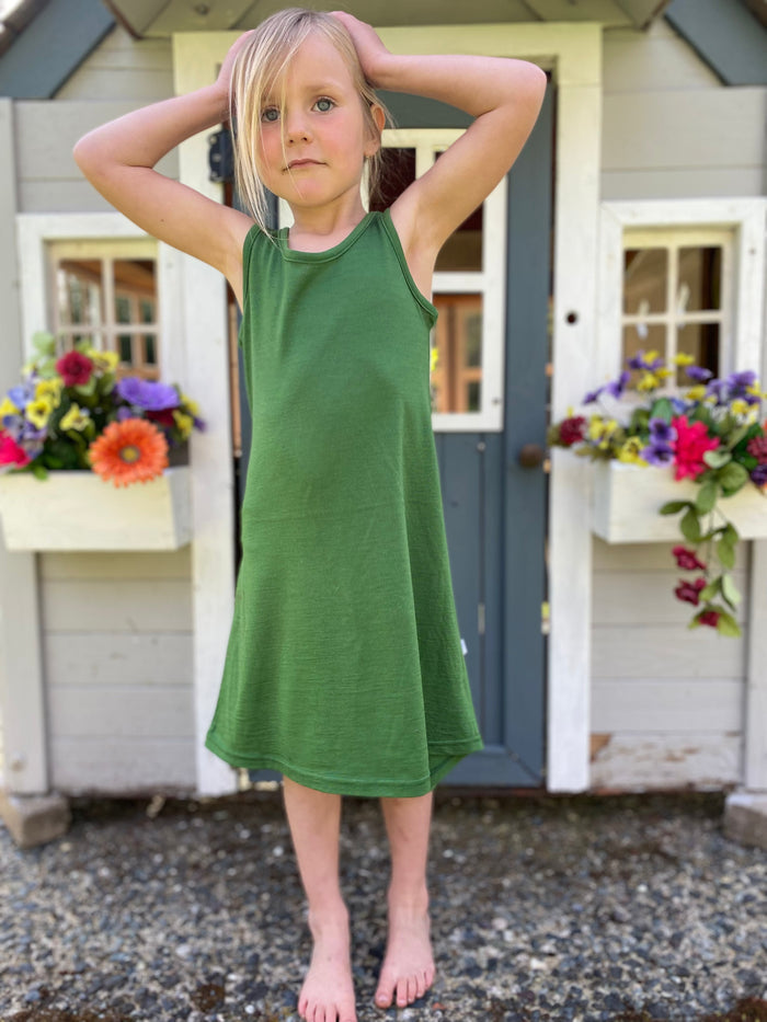 Merino Kids Sleeveless Dress