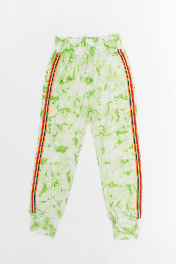 Kids Tie Dye Henley Pant