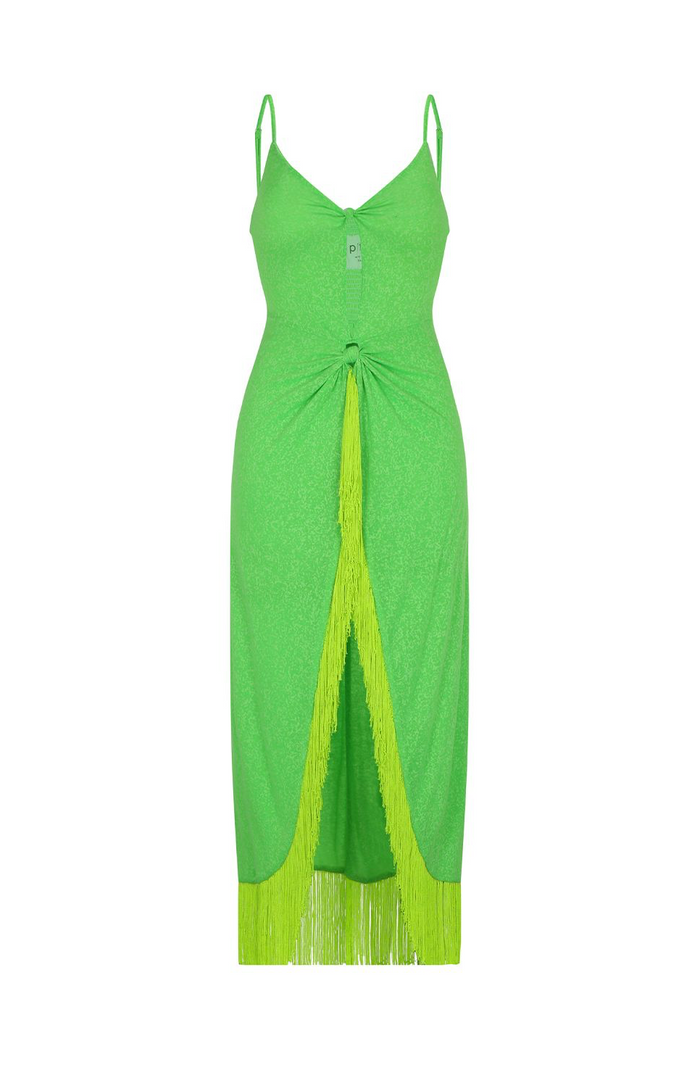 Knotted Cutout Dress