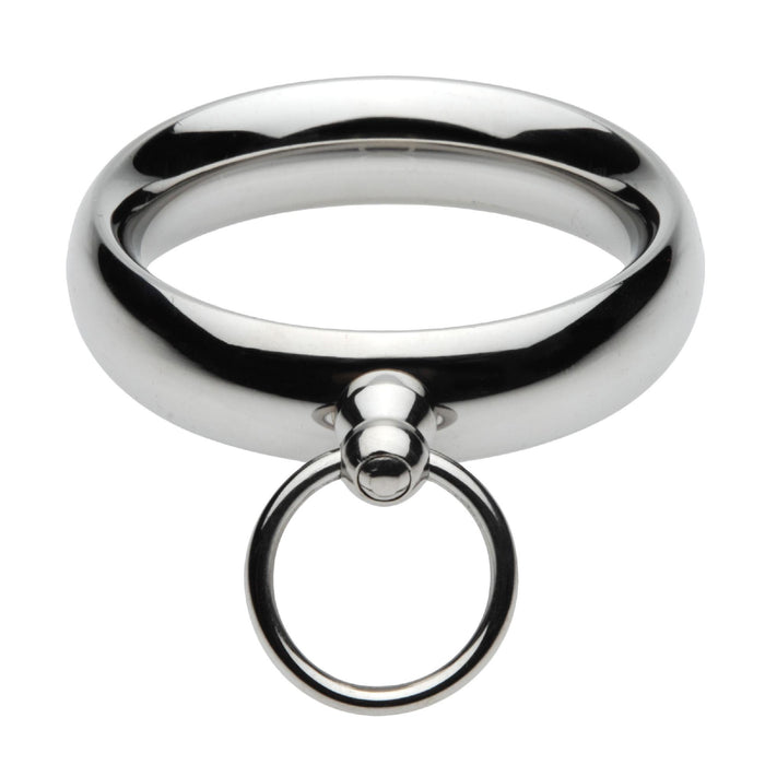 Lead Me Stainless Steel Cock Ring- 1.95 Inch