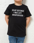 Left Unsupervised Kids T-Shirt Australia Online