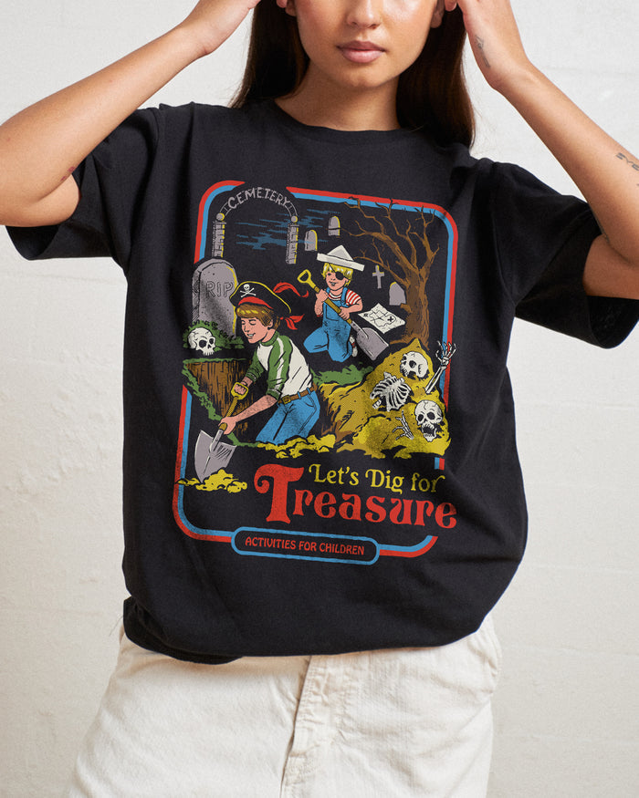 Let's Dig for Treasure T-Shirt Australia Online
