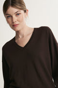 Loose V neck sweater