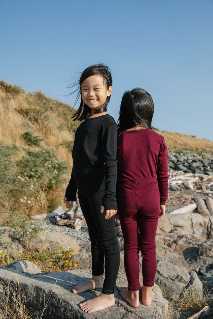 Merino Big Kids Thermal Bottoms