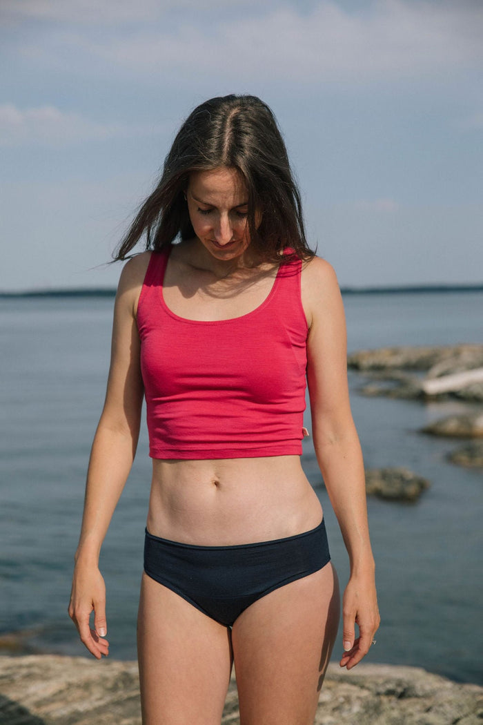 Merino Crop Top