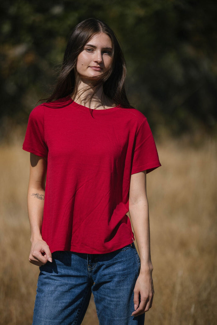 Merino Long Boxy T-shirt