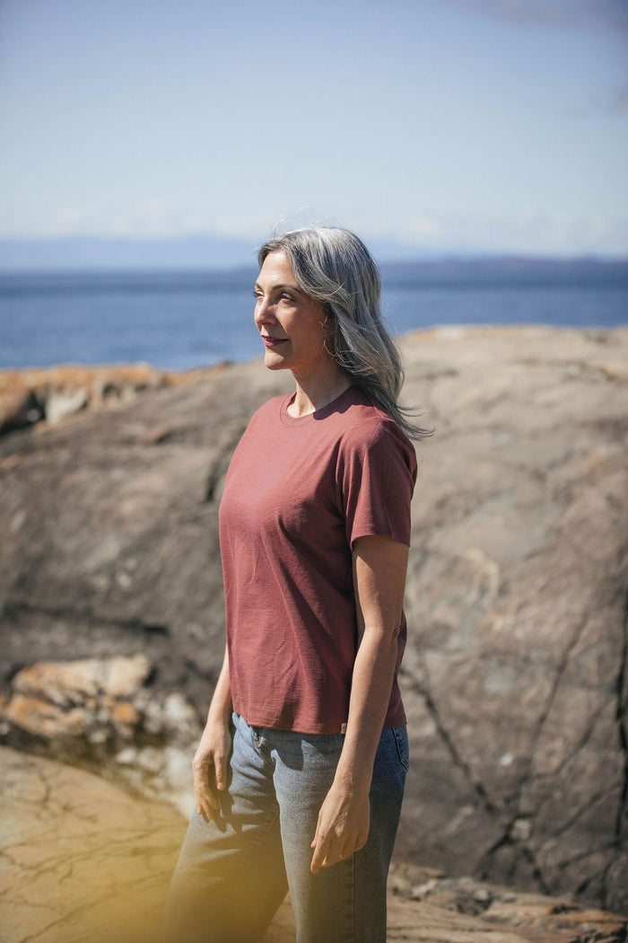 Long Boxy T-Shirt| Lhasa is wearing size Small,  height 5.6"