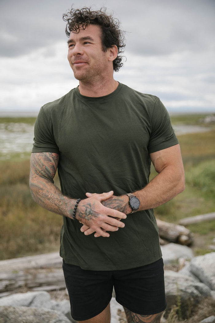 Merino Men's Fit Basic T-shirt