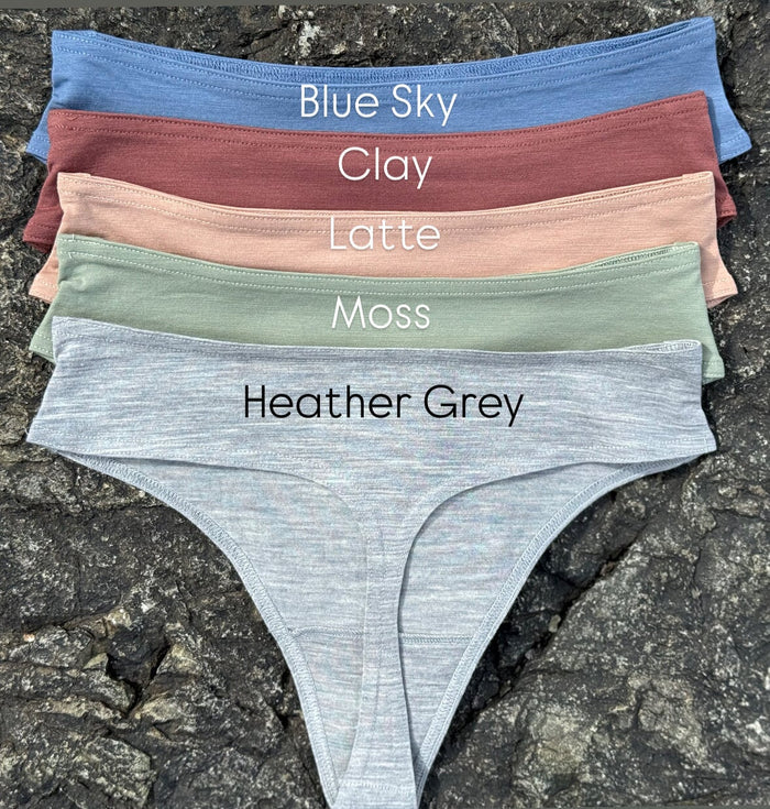 Merino Thong Underwear