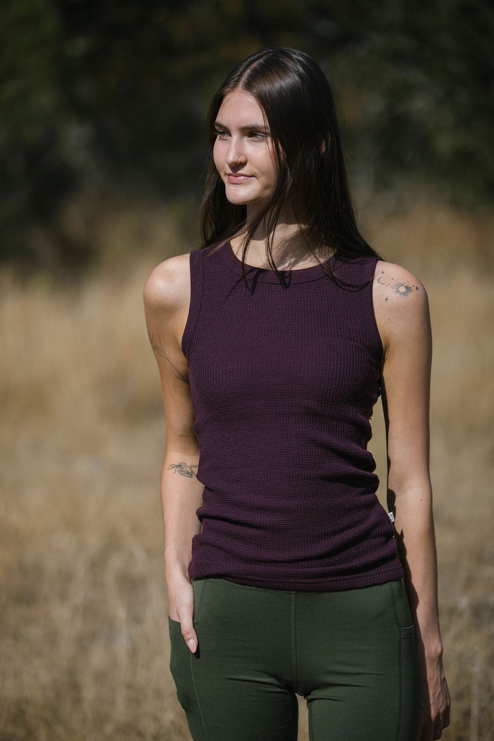 Merino Waffle Undershirt/Tank