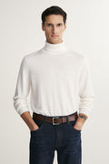 Merino wool turtle neck sweater