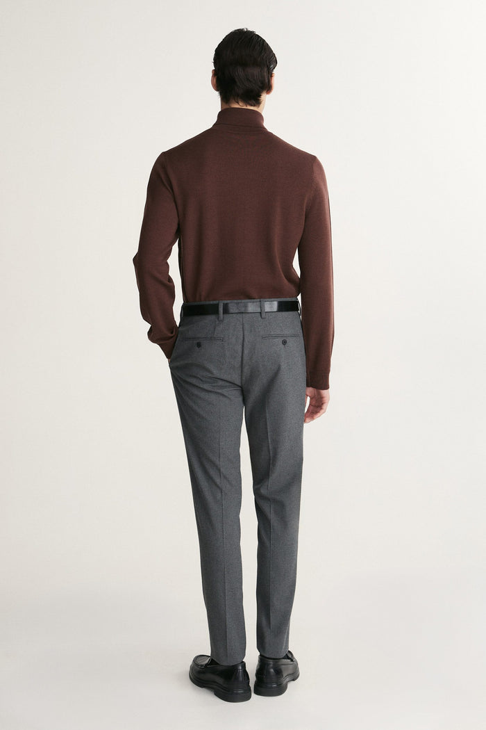 Merino wool turtle neck sweater