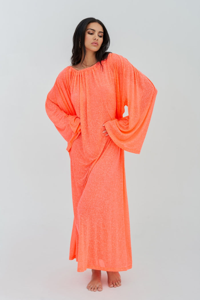 Mesh Bow Back Dress