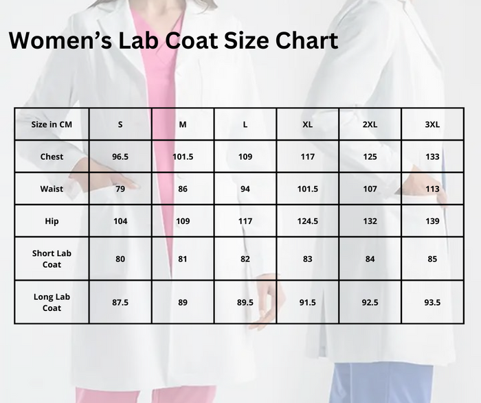 Mili Female Short Lab Coat