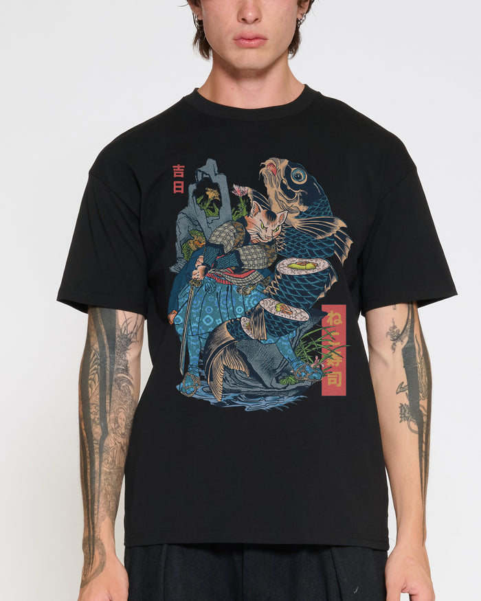 Neko Sushi T-Shirt – view 3
