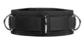 Neoprene Bondage Collar with D-Rings