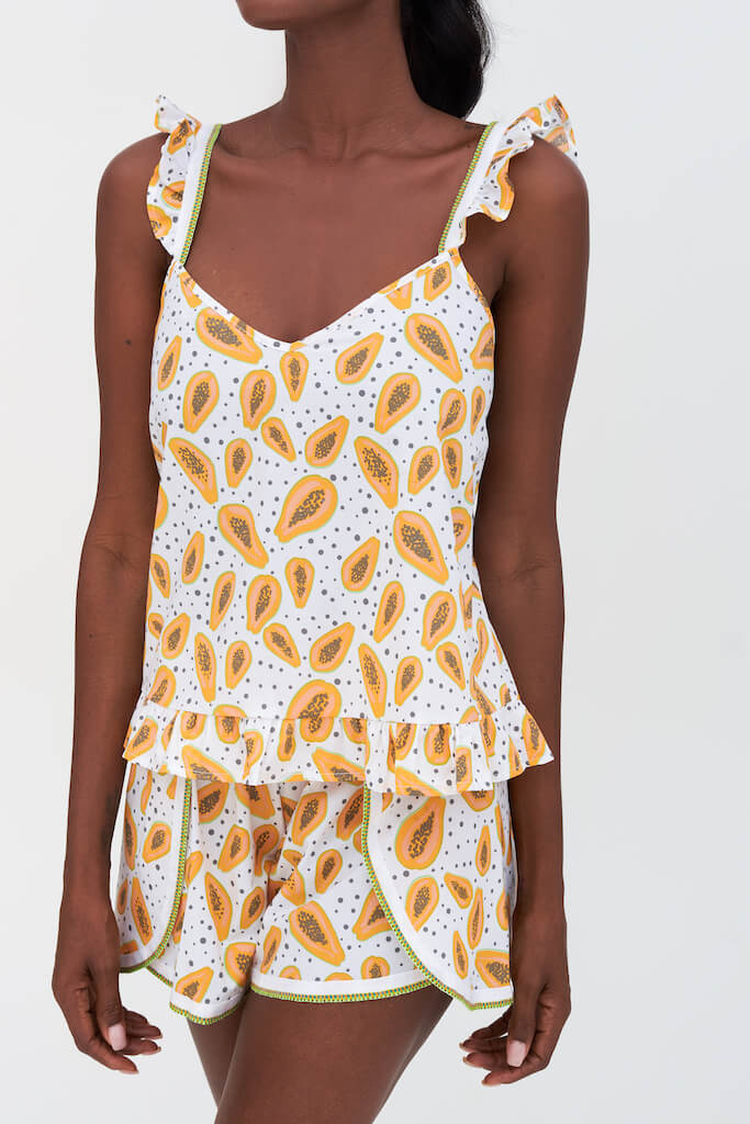 Pattern Play Ruffle Set