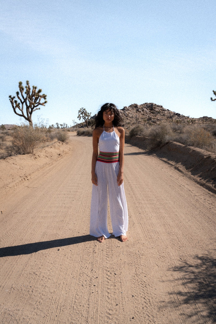 Pima Halter Top and Pant Set