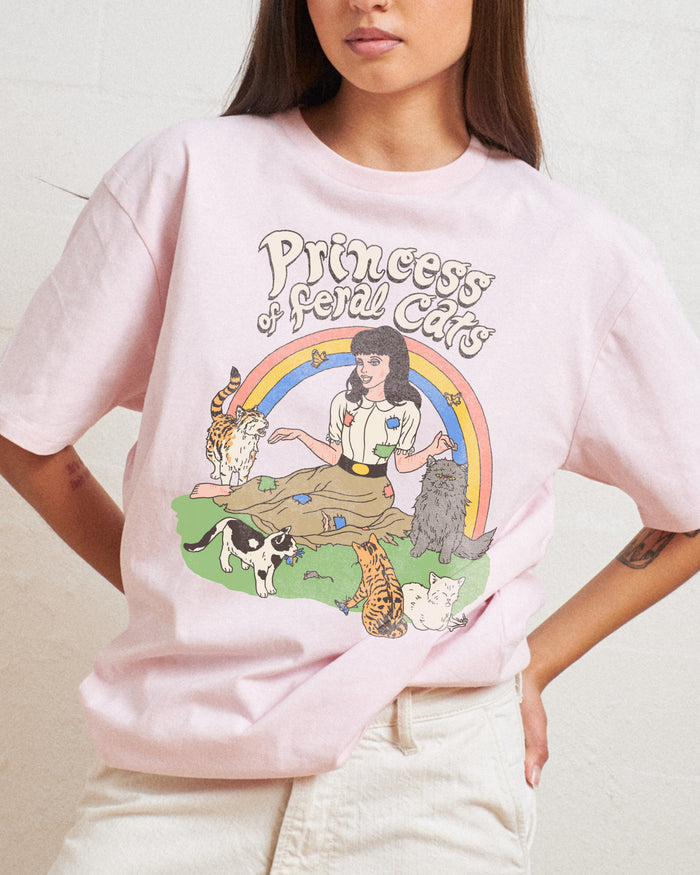Princess of Feral Cats T-Shirt Australia Online