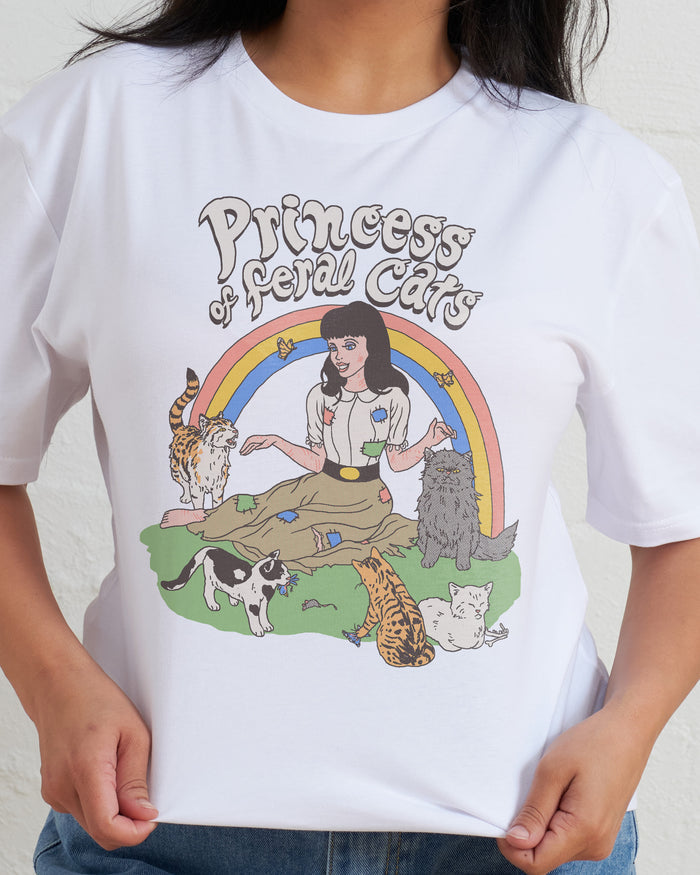 Princess of Feral Cats T-Shirt Australia Online
