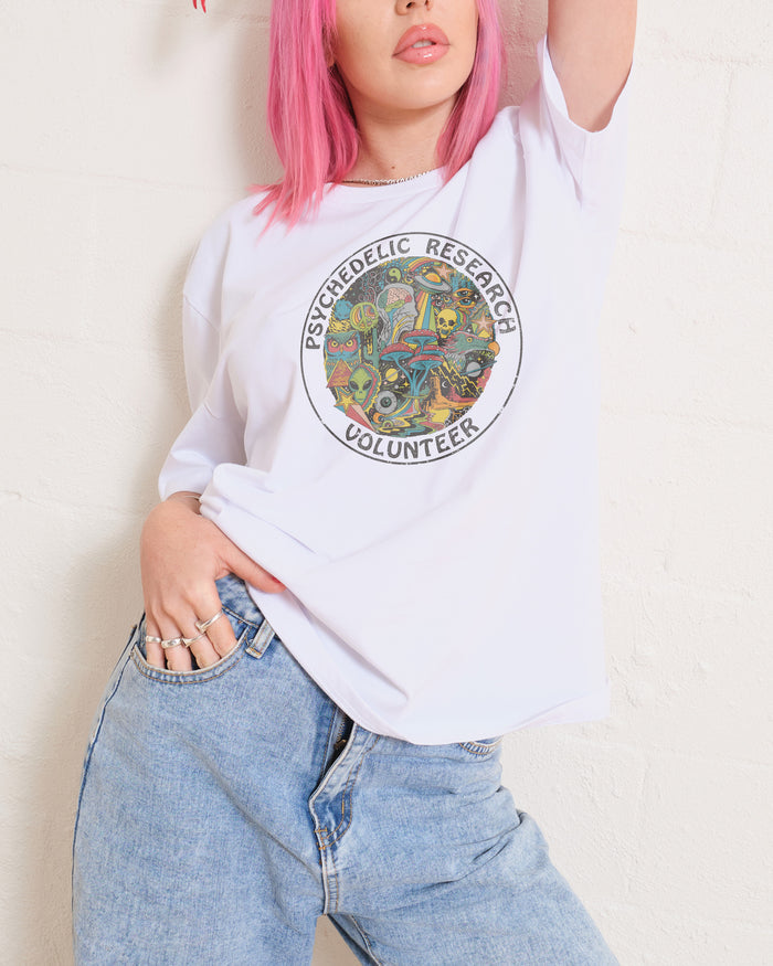 Psychedelic Research Volunteer T-Shirt Australia Online