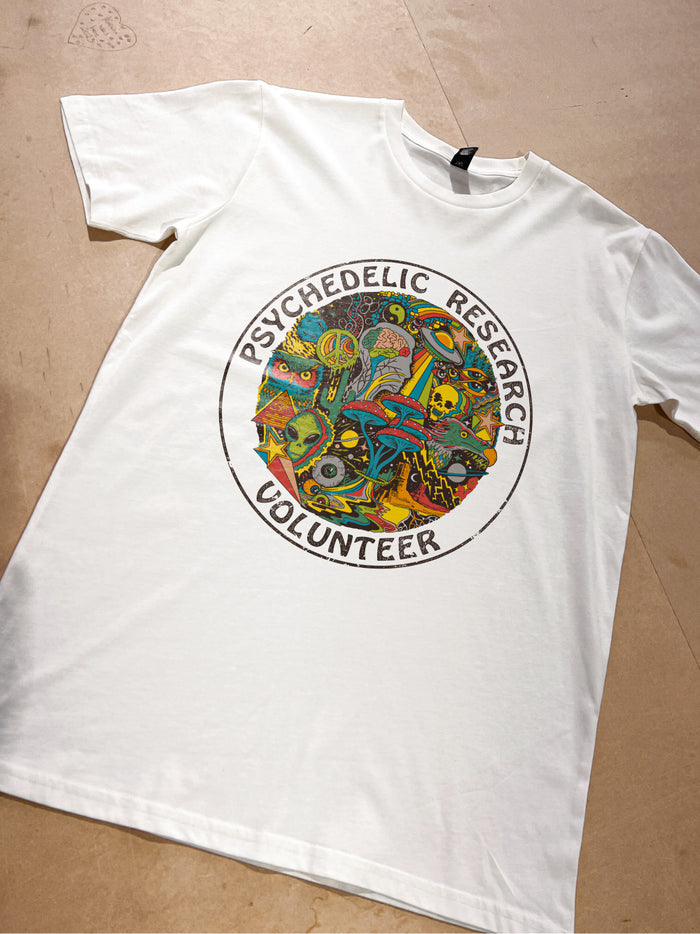 Psychedelic Research Volunteer T-Shirt Australia Online