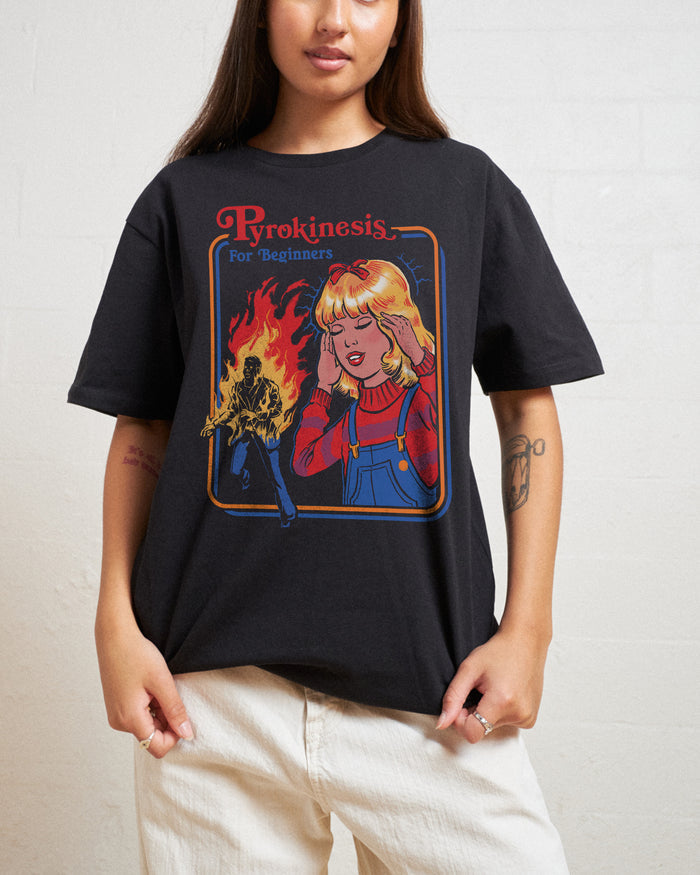 Pyrokinesis for Beginners T-Shirt Australia Online