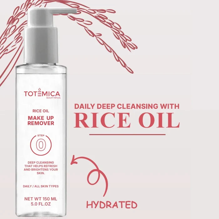 Rice Oil Makeup Remover