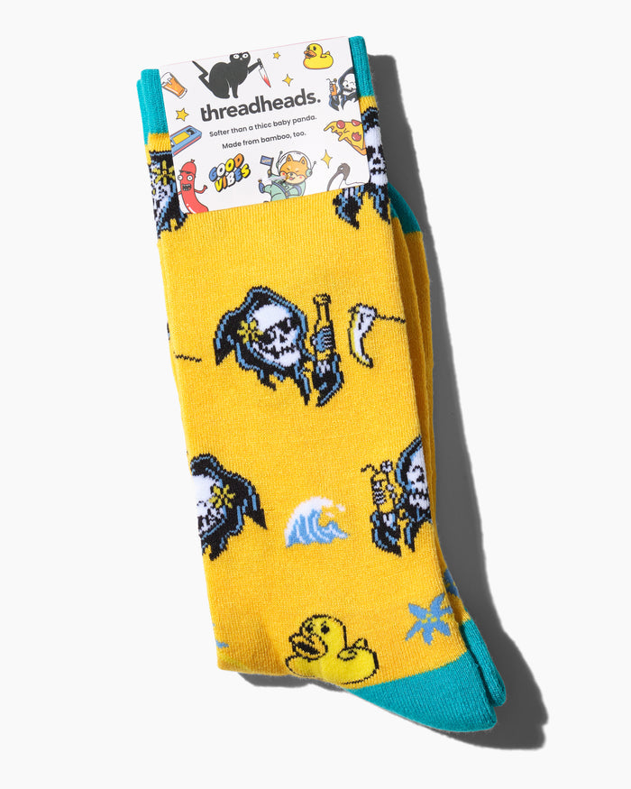 Rubber Ducky and The Reaper Socks Australia Online