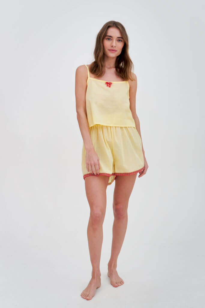 Ruched PJ Shorts