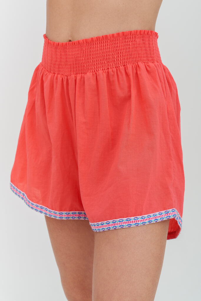 Ruched PJ Shorts