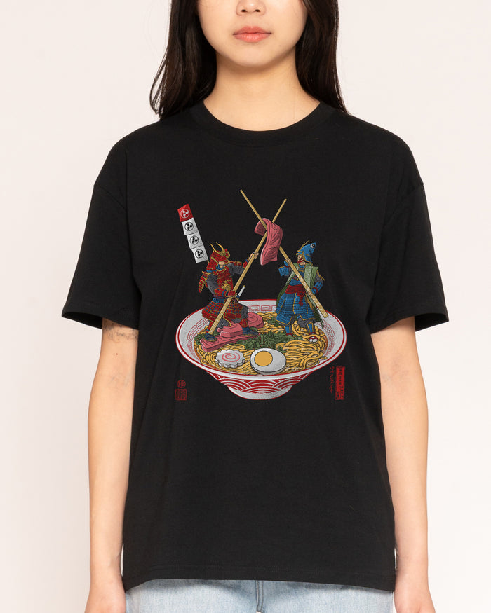 Samurai Duel over Ramen T-Shirt