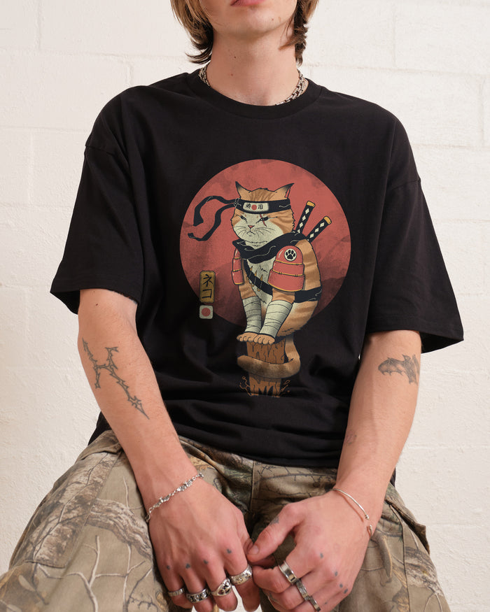 Shinobi Cat T-Shirt Australia Online