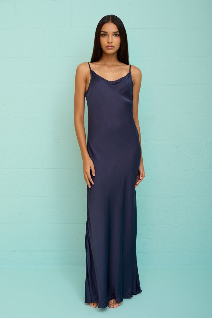 Sirena Satin Slip Dress