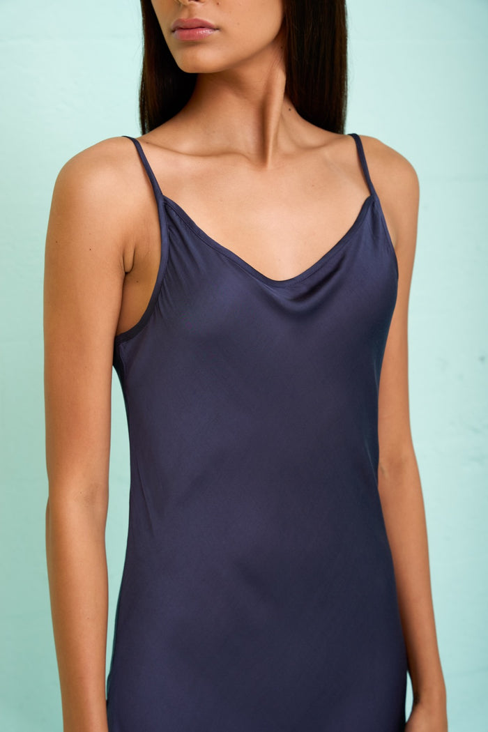 Sirena Satin Slip Dress
