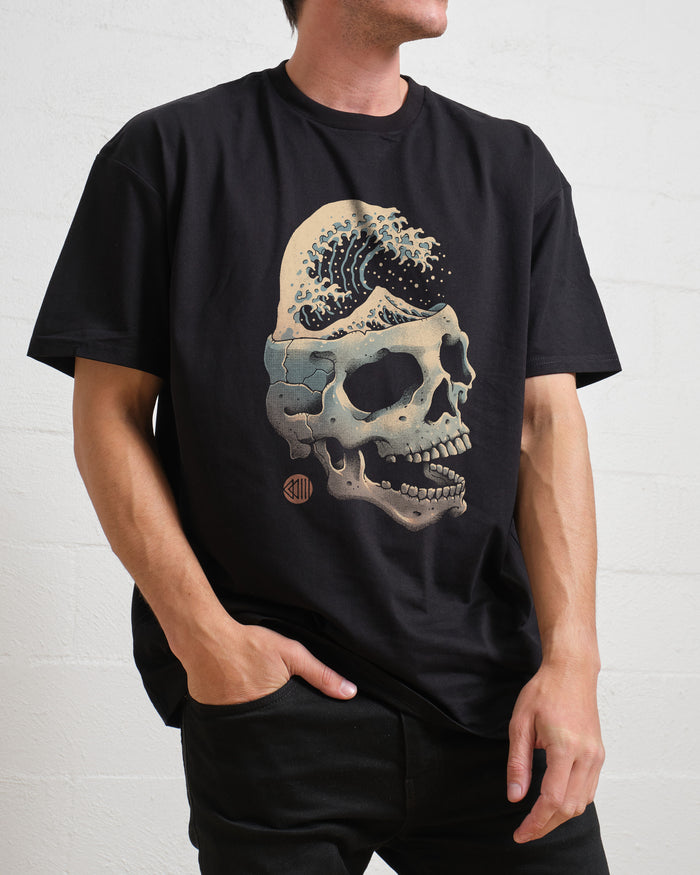 Skull Wave T-Shirt Australia Online