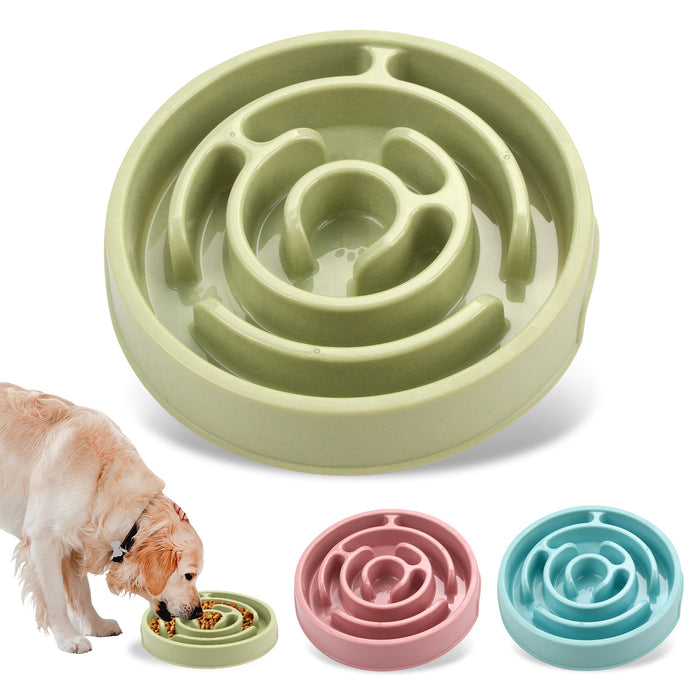 Slow Feeder Dog Bowl Puzzle Toy