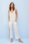 Slub Knit Jumpsuit