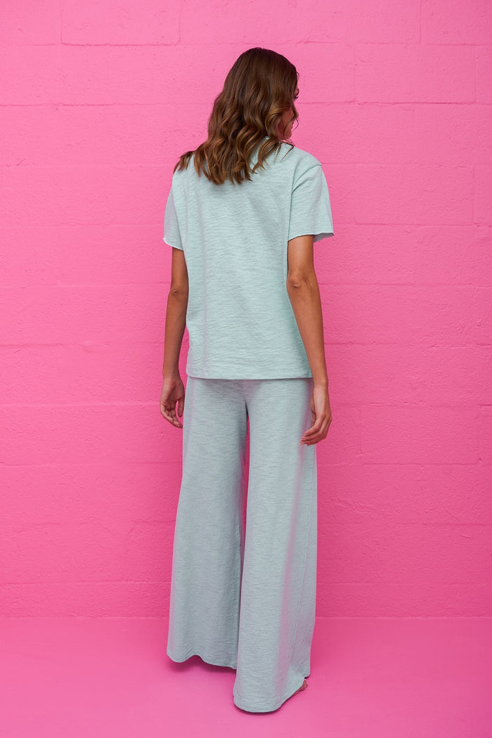 Slub Knit Unisex Tee