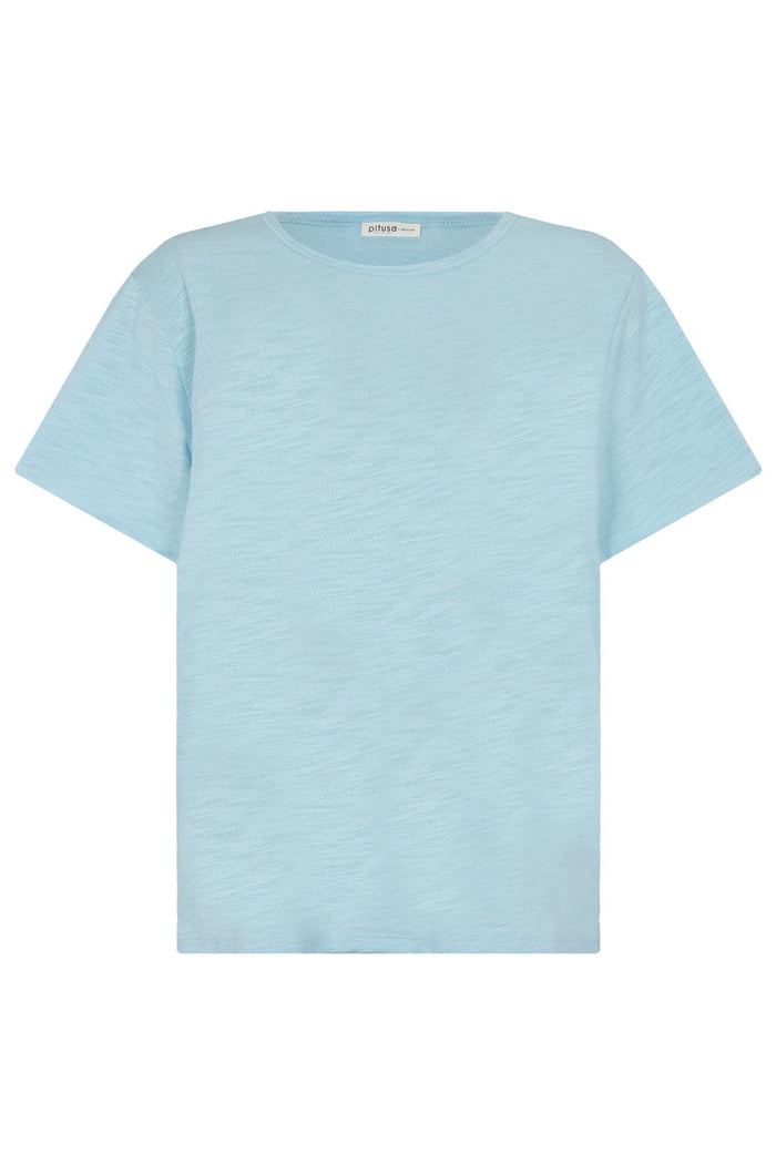 Slub Knit Unisex Tee