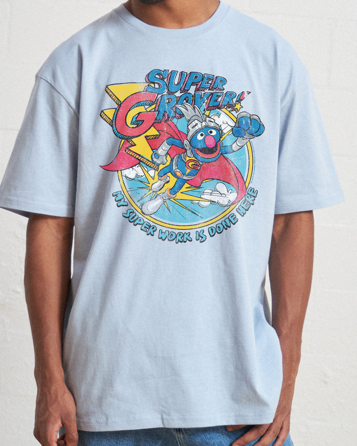 Super Grover Vintage T-Shirt Australia Online
