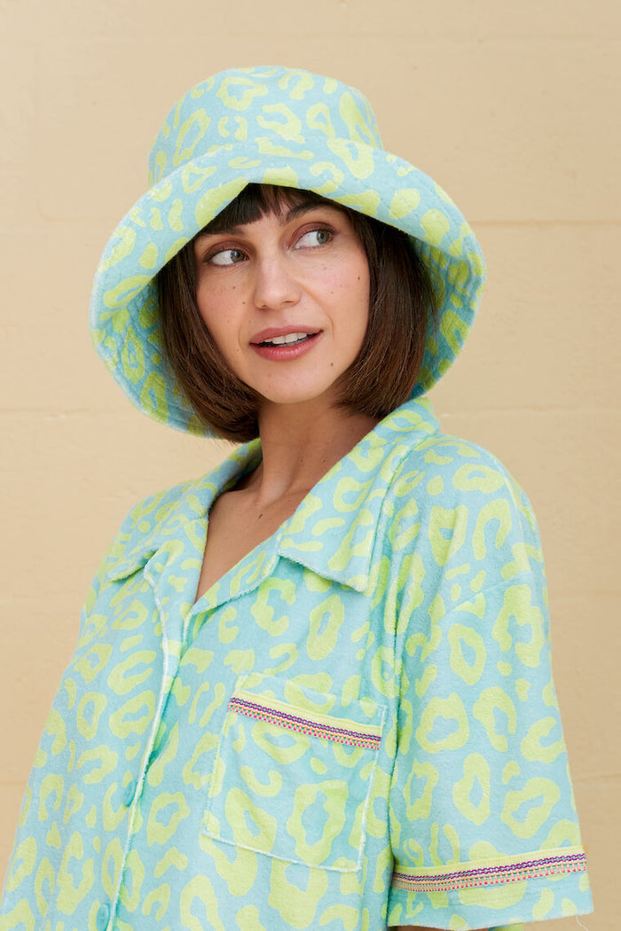 Terry Cloth Bucket Hat