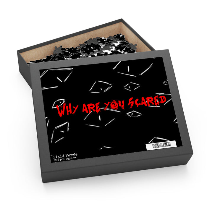The broken Script Dark Eyes Horror Jigsaw (120/252/500 pcs)