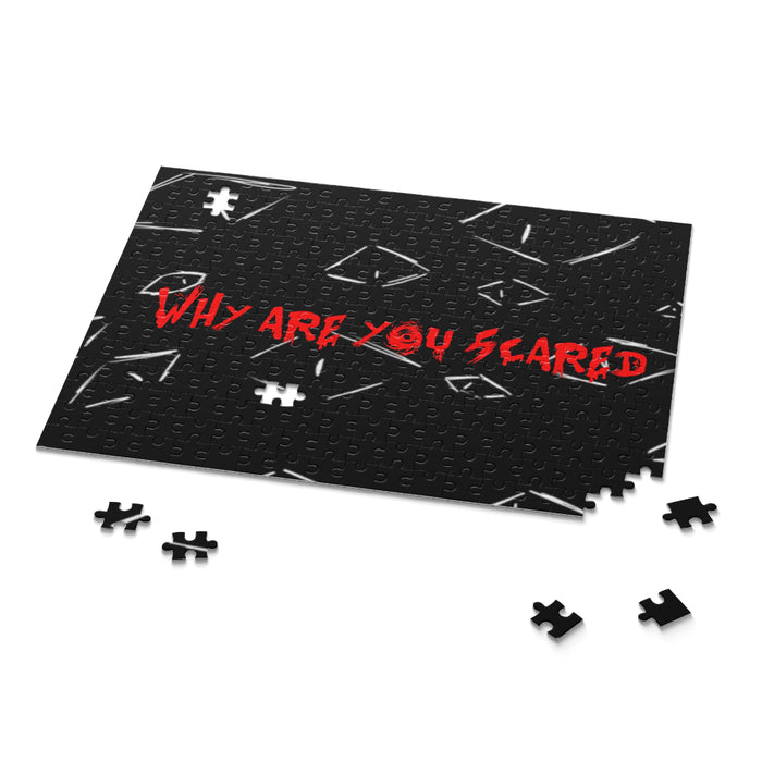 The broken Script Dark Eyes Horror Jigsaw (120/252/500 pcs)