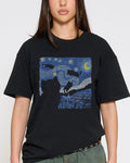 The Starry Cat Night T-Shirt