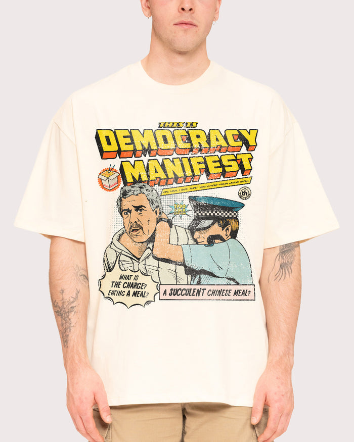 This is Democracy Manifest Oversized Tee