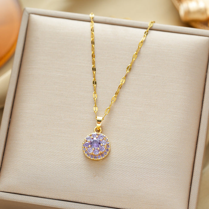 Rotating Gold And Purple